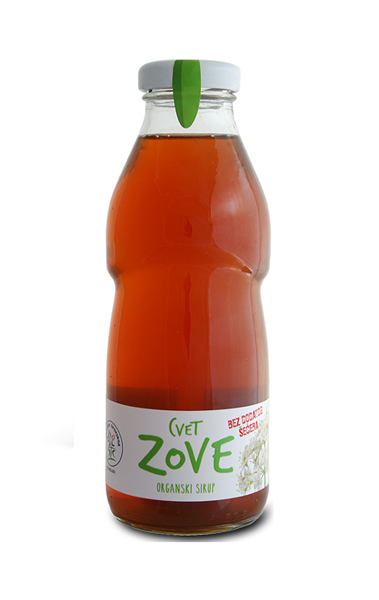 Organski sirup cveta zove