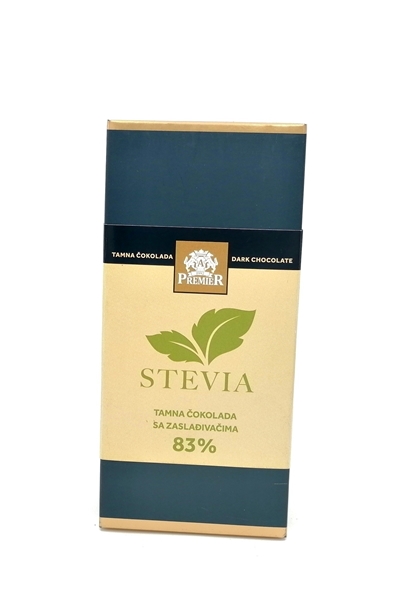 Premier stevia tamna čokolada 83%