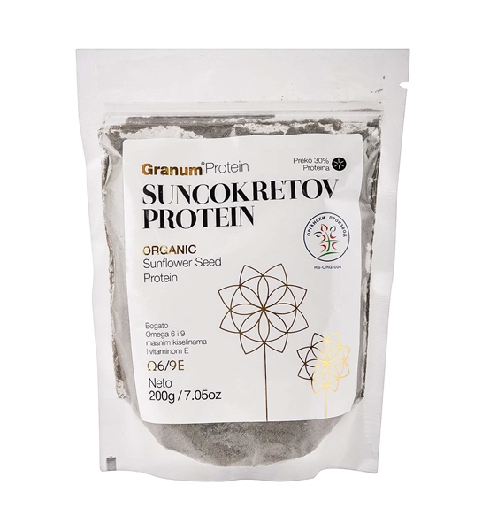 Suncokretov protein organik