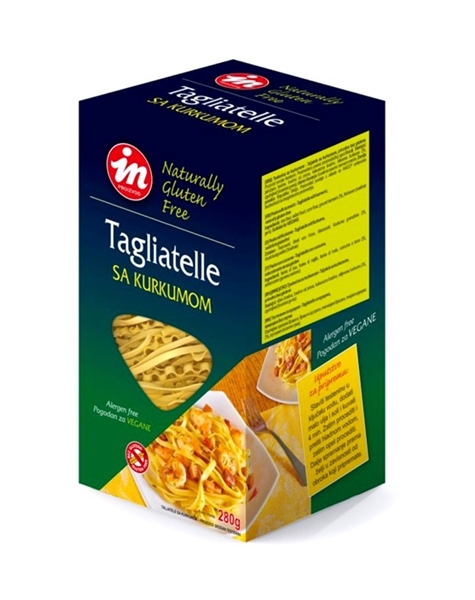 Tagliatelle sa kurkumom