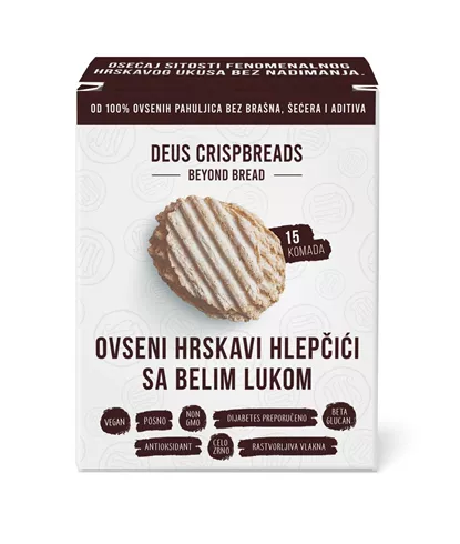 OVSENI HLEBICI SA BELIM LUKO 150G