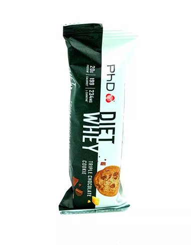 DIET WHEY BAR TRIPPLE CHOC COOKIE 63G